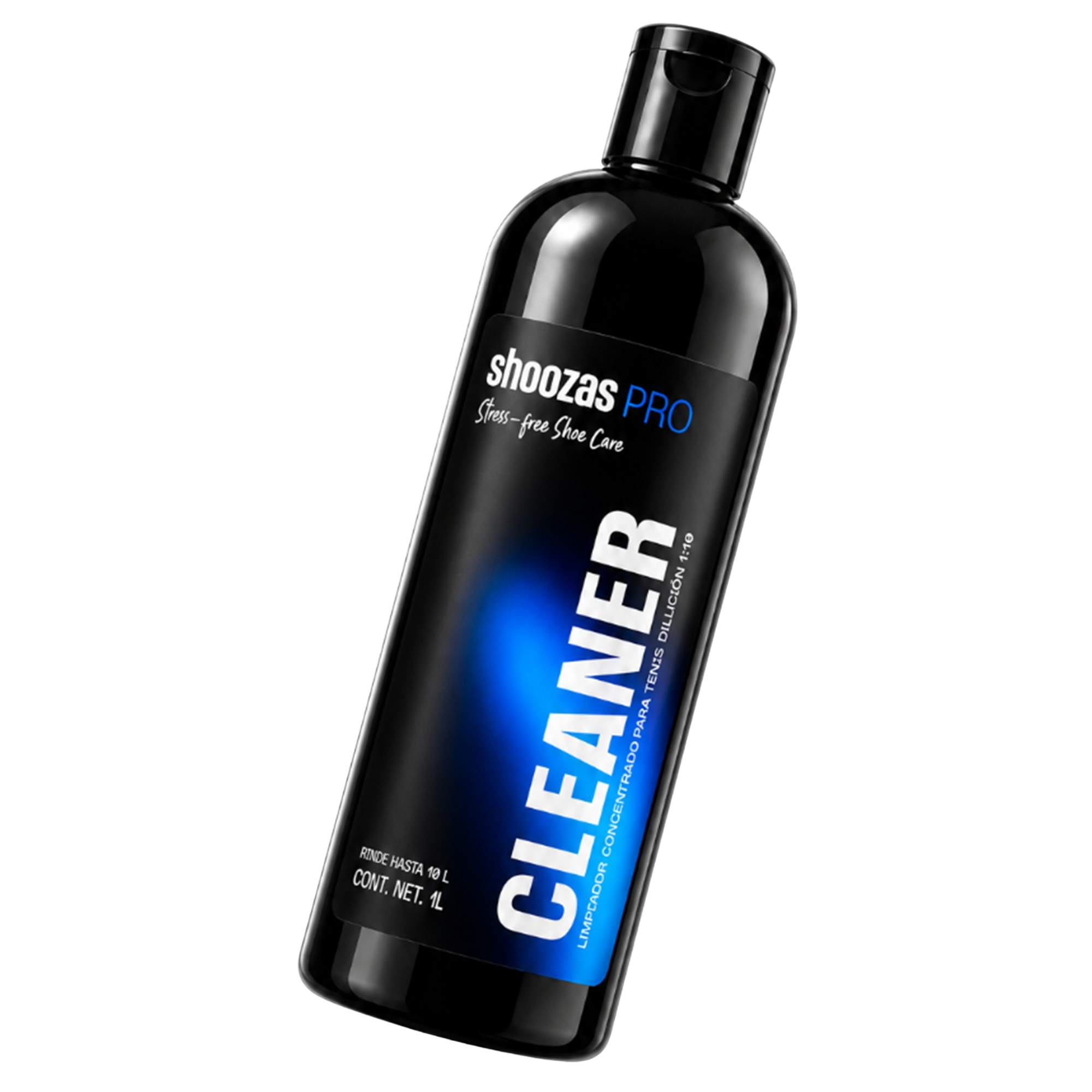 Botella de 1 litro de limpiador concentrado Shoozas PRO